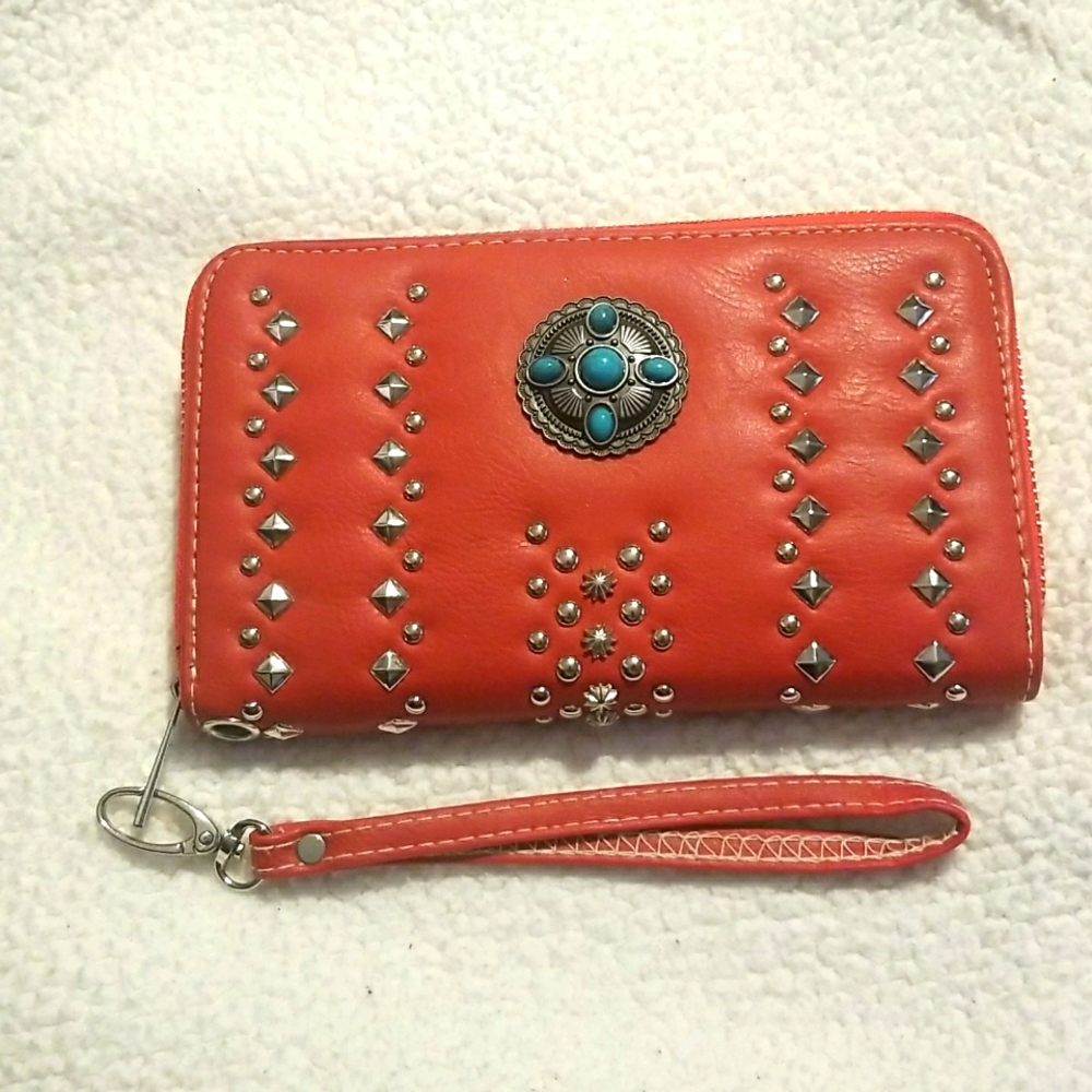 faux leather wallet